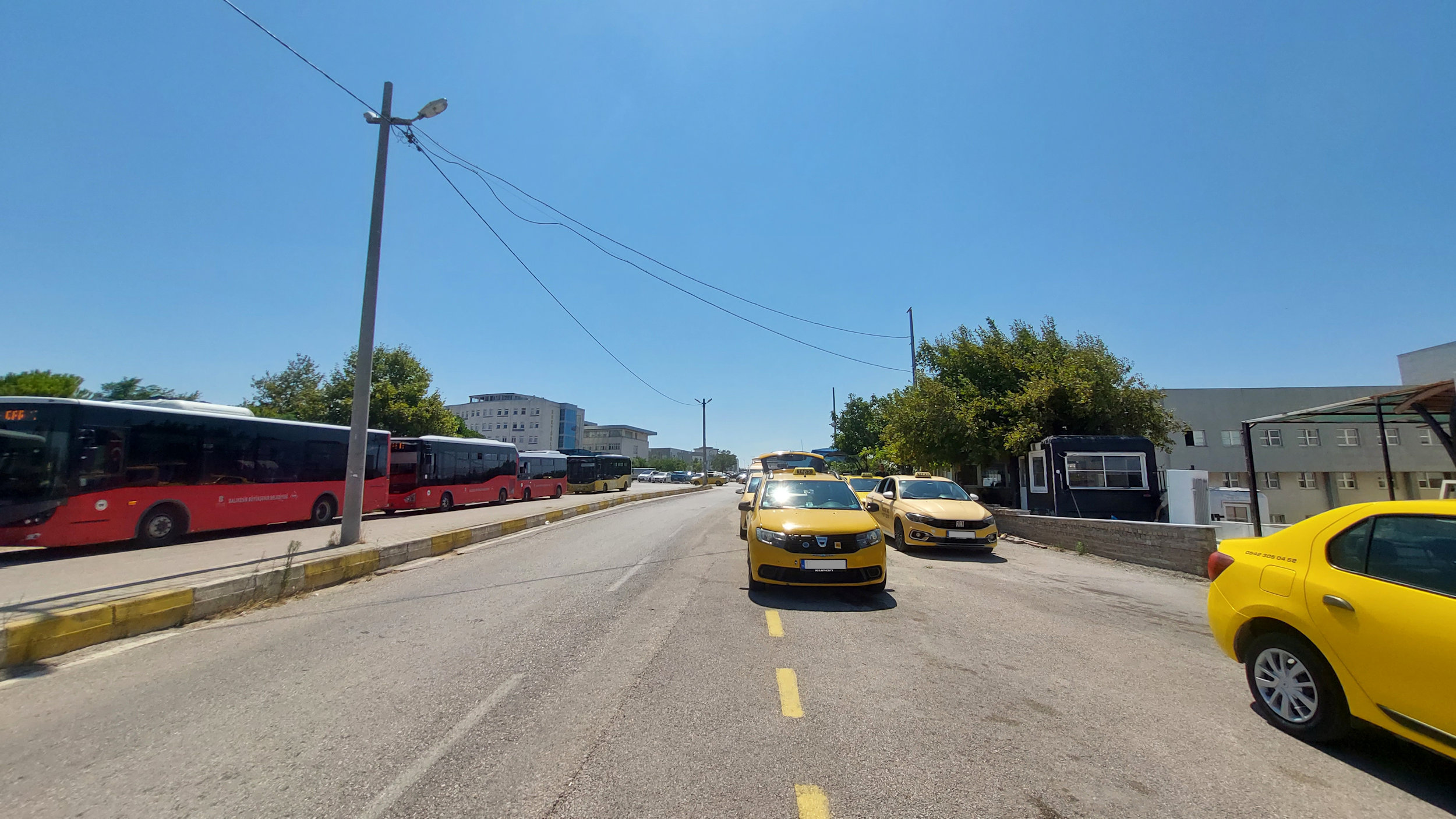 çekim noktası 09 hastane yoldan giriş alanından ek hastane alanı geçiş