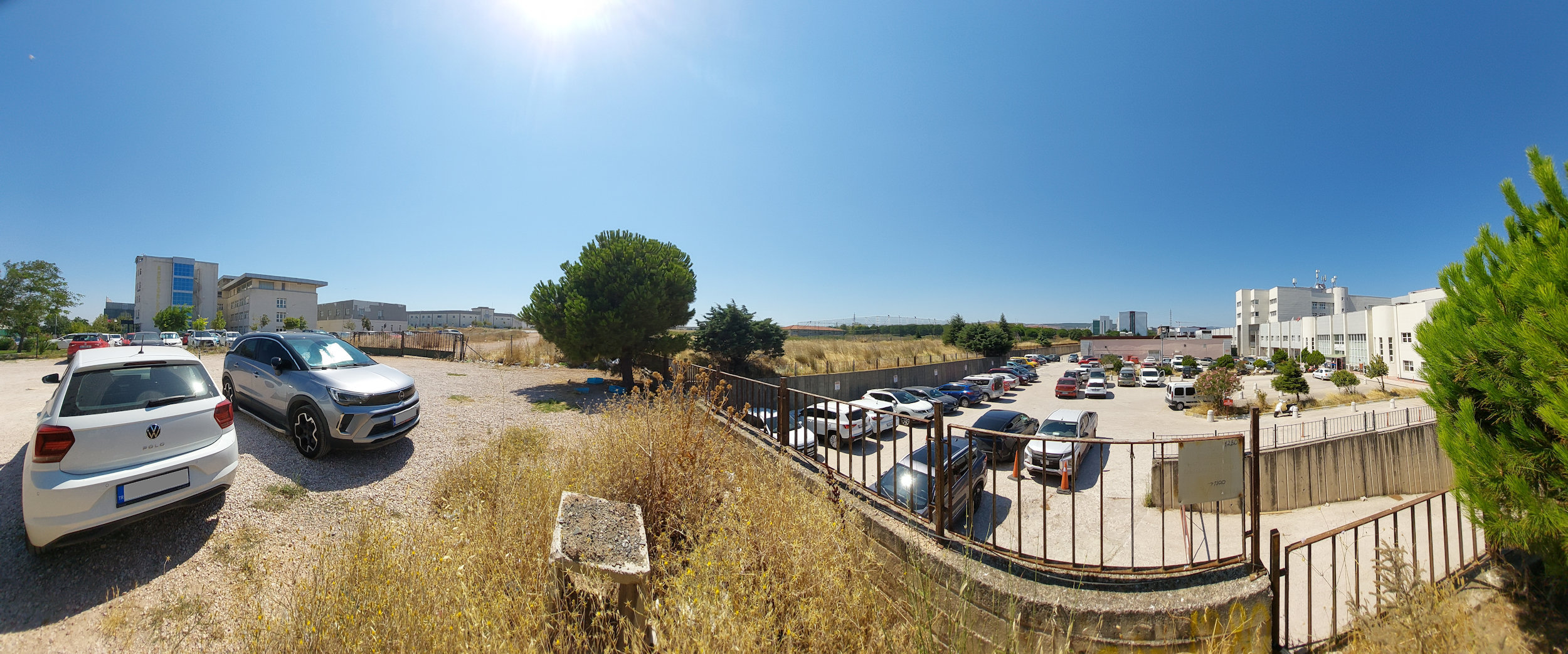 çekim noktası 11 otopark alanı